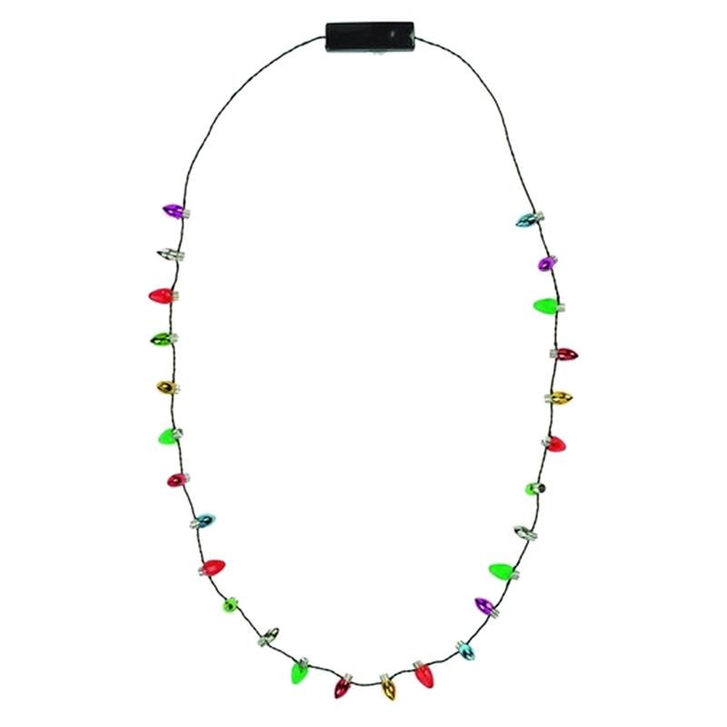 

Pendant Necklaces LED Light Up Christmas Bulb Necklace, Perfect For Party , Celebration, Holiday, Bar