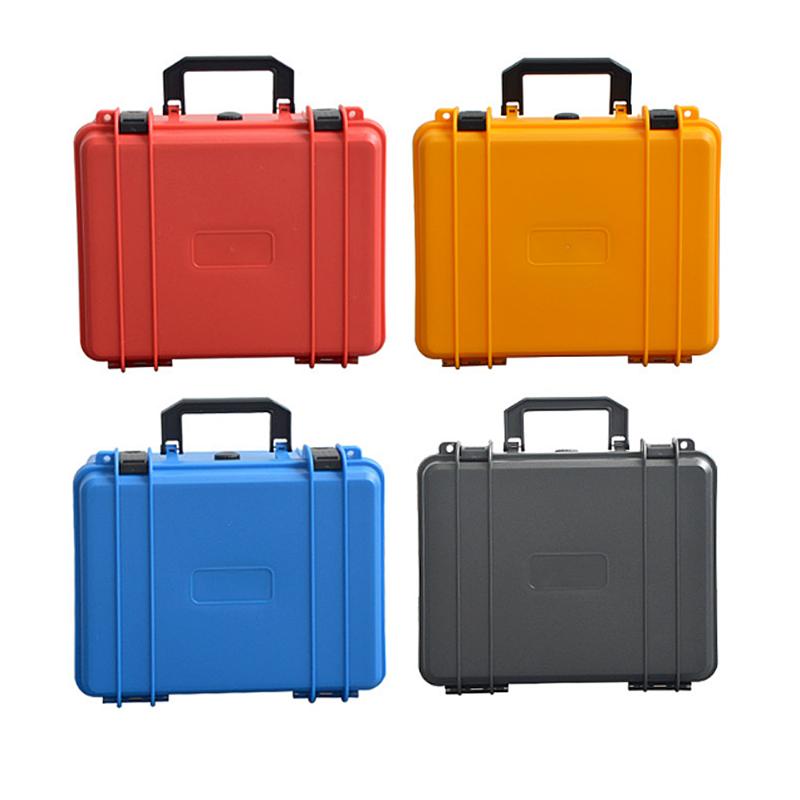 

Stuff Sacks Gun Tool Organizer Case Plastic Safety Contain Pre-cut Foam Sealed Equipment Explore Pography Portable Tooling Box Storage, Red