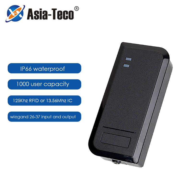 

Fingerprint Access Control Waterproof Standalone Rfid Door System 125Khz 13.56Mhz WG 26-37 Output And Input 1000 User With Management Card