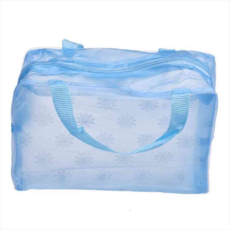 

Women Waterproof Portable Makeup Cosmetic Bag Toiletry Travel Wash Toothbrush Pouch Organizer 1.8