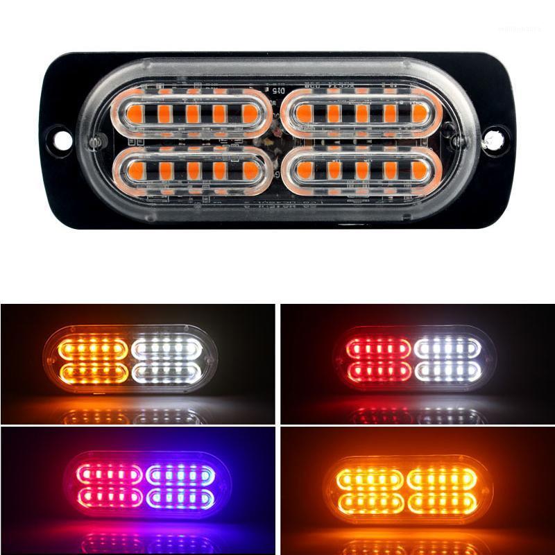 

Emergency Lights Ultra-thin Car Truck 20LED Side Warning 12V-24V Strobe Flashing Signal Light Yellow White Red Blue Led Brake Tail