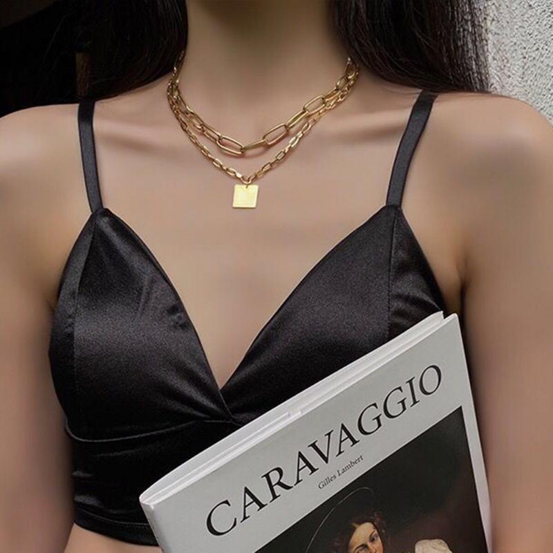 

HipHop Jewelry Gifts Long Chain Necklace For Women Girlfriend Chains