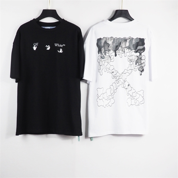 

Whole Mens Stylist T Shirt Friends Men Women Tshirt High Quality OFF Couples Tees 2PJM, White;black