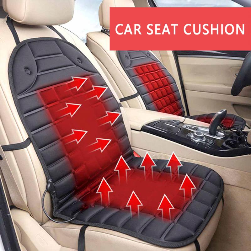

Car Seat Covers 12V Heated Cushion Heater Heating Cover Pad For Instant Heating-up Warmer Home Office