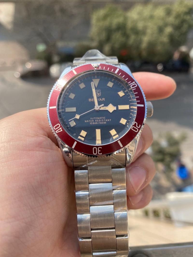 

Wristwatches BENYAR Originals Luxury Men Mechanical Watches Business Automatic Watch Waterproof Wrist Clock Man Reloj Hombre 2021, Red