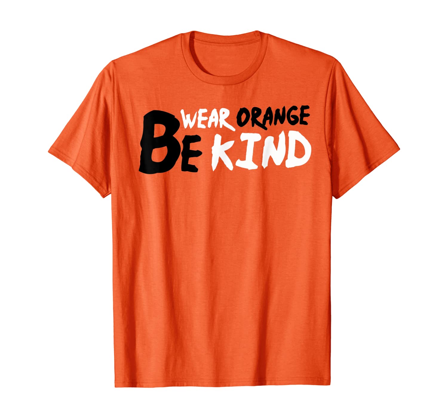 

Wear Orange Be Kind Tshirt Gift Cute Anti Bullying Unity Day T-Shirt, White;black