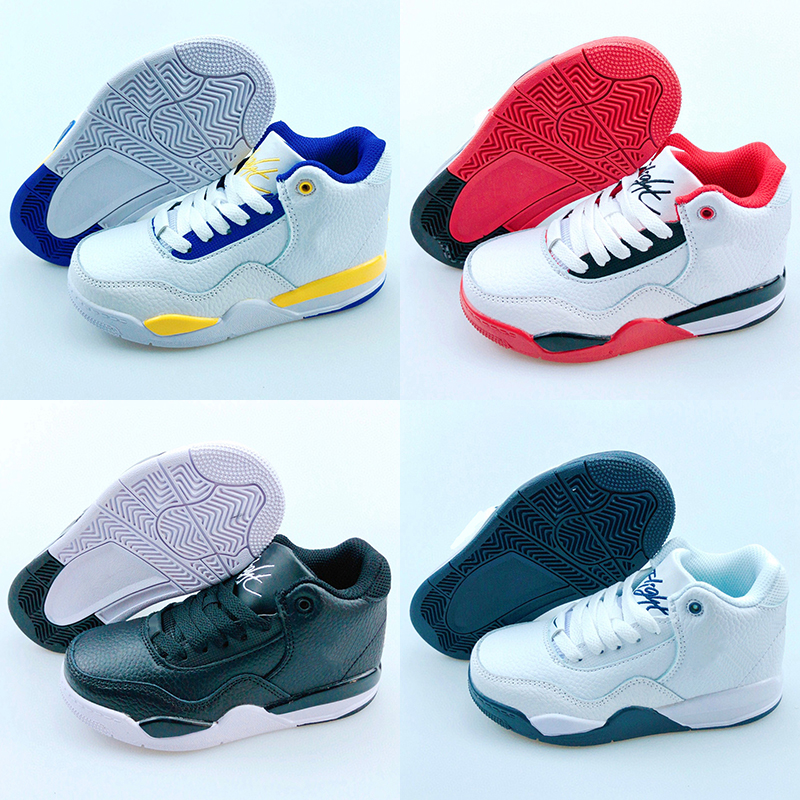 

High quality Children 2022 New shoes kids Running Shoes Basketball 4.5 4s shoe Boy& Girl Toddler Youth Trainer Cushion Surface Breathable Sports sneakerssize 26-37, As photo 3