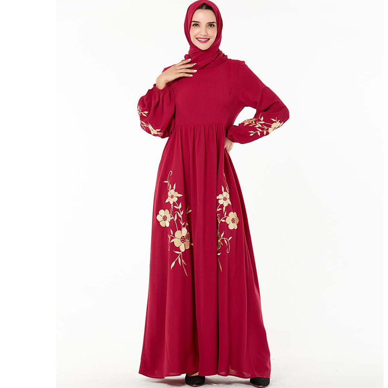 

Abaya Islamic Long Hijab Muslim Dress Dubai Arabic Kaftan Dress Tesettur Elbise Turkey Robe Musulmane Longue Caftan Vestidos