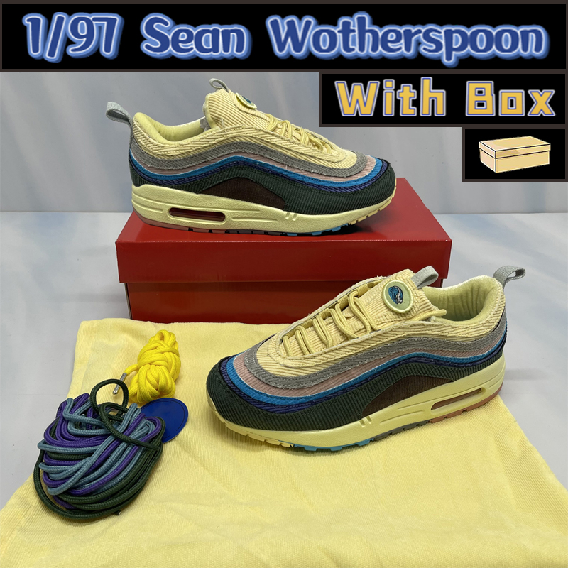 

2022 With Box 1/97 Sean Wotherspoon Running Shoes 97s vf sw hybrid Men Women Sports Trainers Fashion Sneakers Mens Outdoor Shoe Chaussures US 5.5-12, Bubble wrap packaging