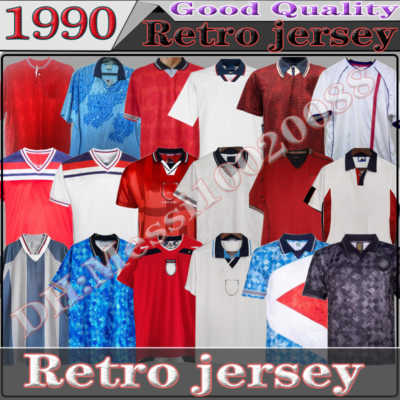 

Classic Retro Soccer Jerseys 1989 1990 1995 1996 1997 1998 Beckham NEVILLE Shearer SHERINGHAM Gascoigne Scholes Owen Fowler McManaman Redknapp Vintage Shirt, (1994)