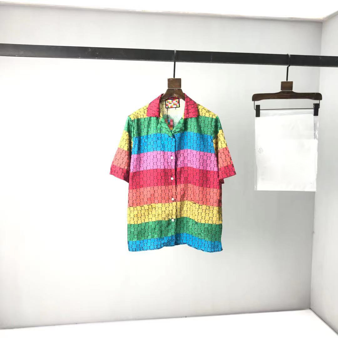 

2021ss spring and summer new high grade cotton printing short sleeve round neck panel T-Shirt Size: m-l-xl-xxl-xxxl Color: black white 23