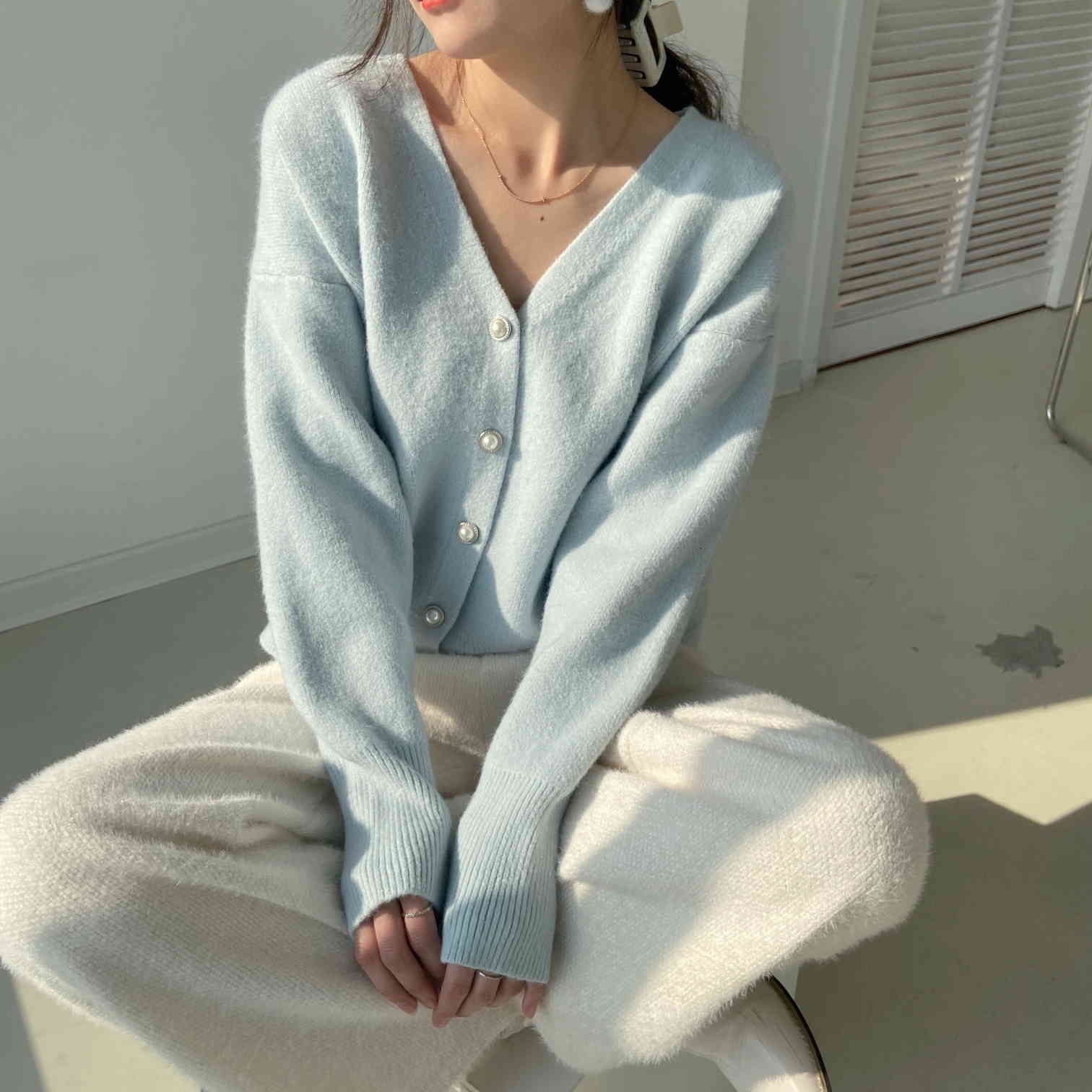 

women's sweaters autumn women clothes oversize womens sweaters vintage autumn released winter cardigan mesh sweater maxi button 3s9q, White;black