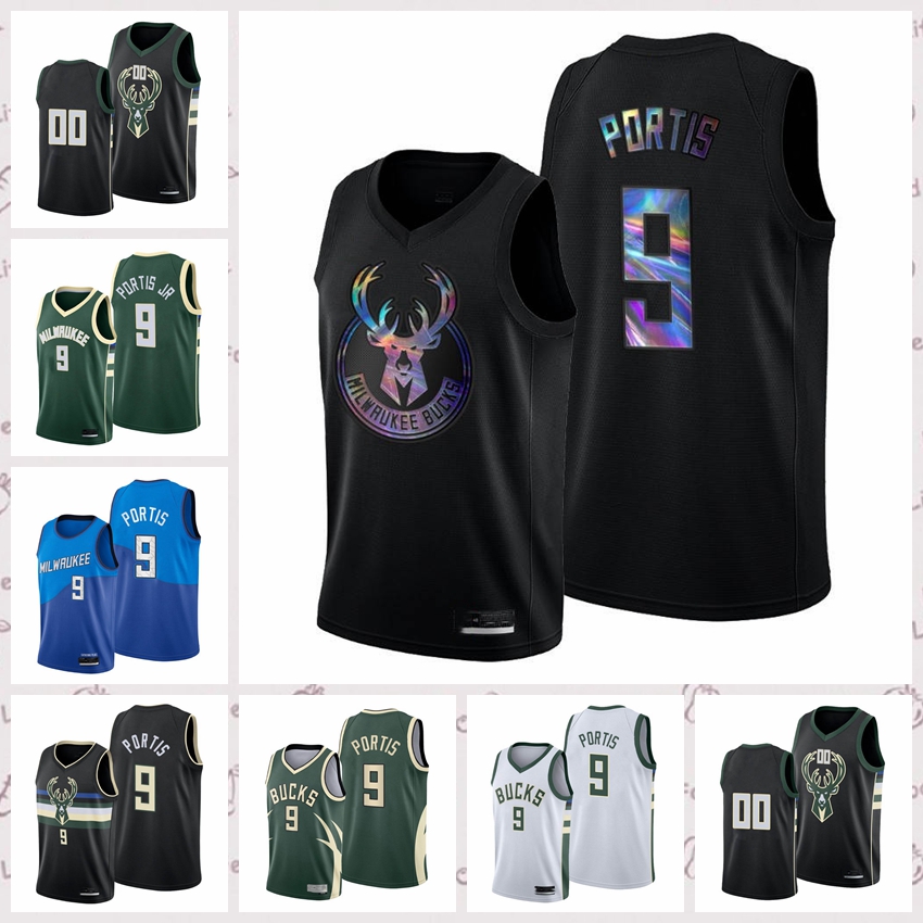 

2021 low-priced Men Retro Classic Basketball Jersey The Finals portis 9 Vintage Breathable shorts Size S-2XL Blue white black Red