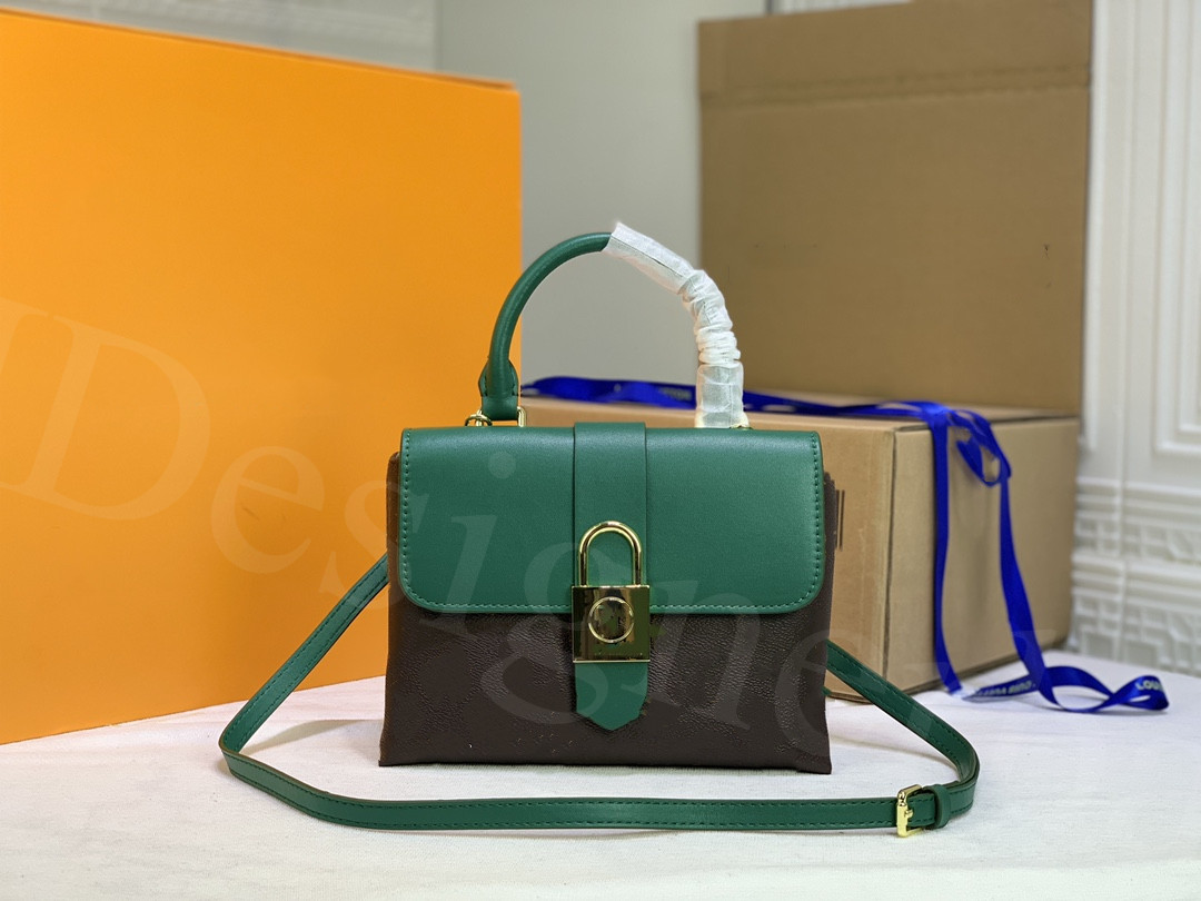 

Luxurys Designers Shoulder bag high quality Flap Small Handbags wallet 2021 women bags Crossbody purses Printed Fashion Cross Body Handbag, Black