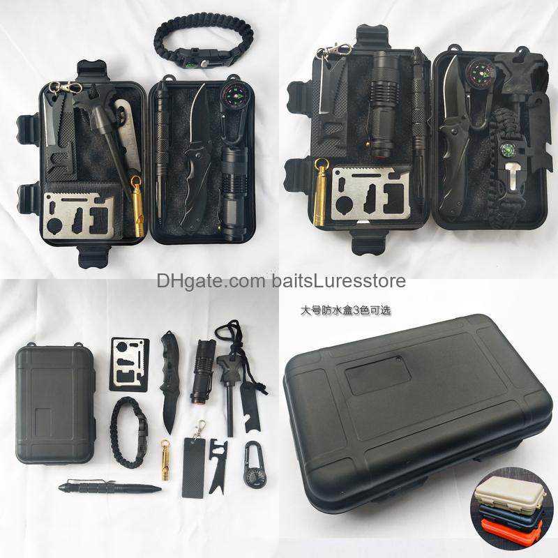 

Outdoor Gadgets Baitsluresstore Seeking Set First Aid Equipment Travel Kit Mti-function Emergency Box jllHgY