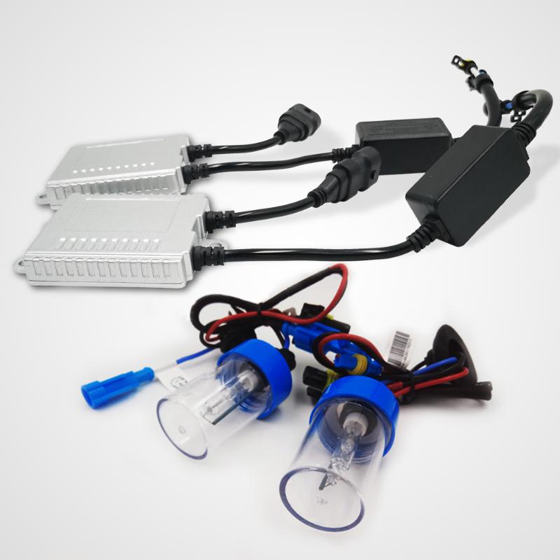

Car Headlights 2PCS 55W Metal Ballast Kit HID Xenon Light Bulb 12V H1 H3 H4 H7 H11 9005 9006 D2H 9012 Auto Xeno Headlight Lamp 5000K 6000K