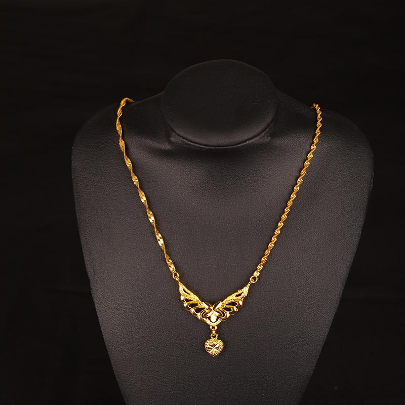 Luxury Pendant Necklaces Fashion for Man Woman Highly Quality Party Wedding Lovers gift hip hop 24K Gold Plated jewelry-image-736387608