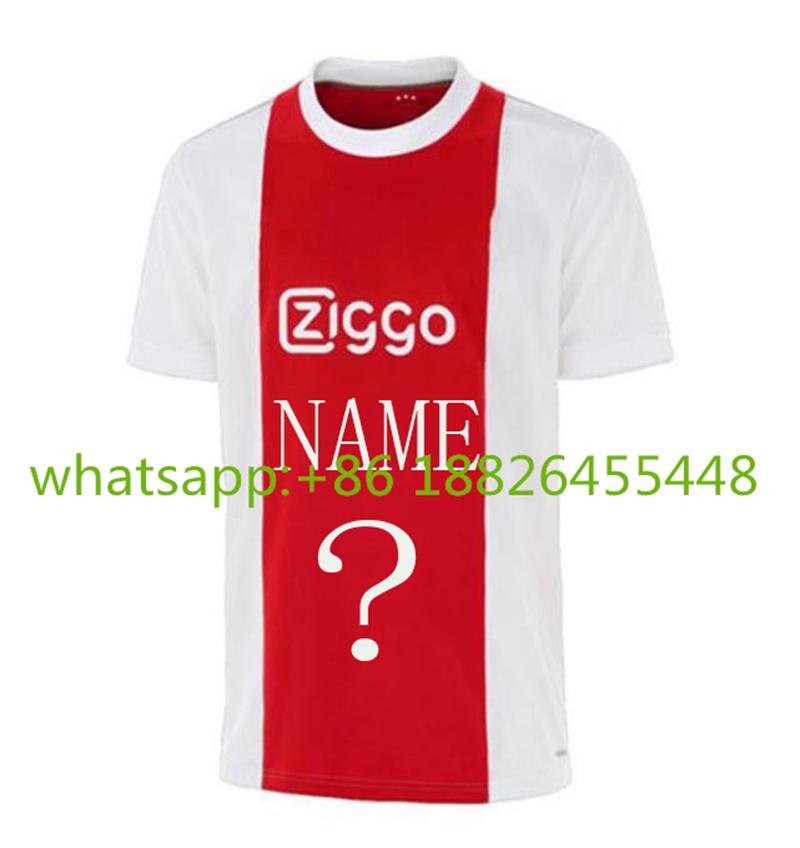 T-shirts pour hommes 2021 Hommes T-shirt Shirt 2022 Top sur mesure 21-22 Vente Ajaxes Thai Quality Adulte pour