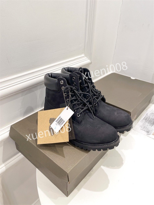 

2021 Designers Martin Boots Black Color Luxury 35-39 Ankle Women Highet Quality Winter Non Slip rd211001, 03