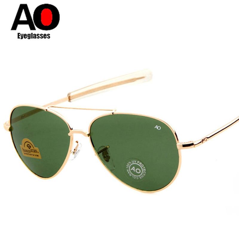 

Sunglasses 2021 AO Military Fashion Army To Pilot Brand American Lens Optical Glass Zonnebril