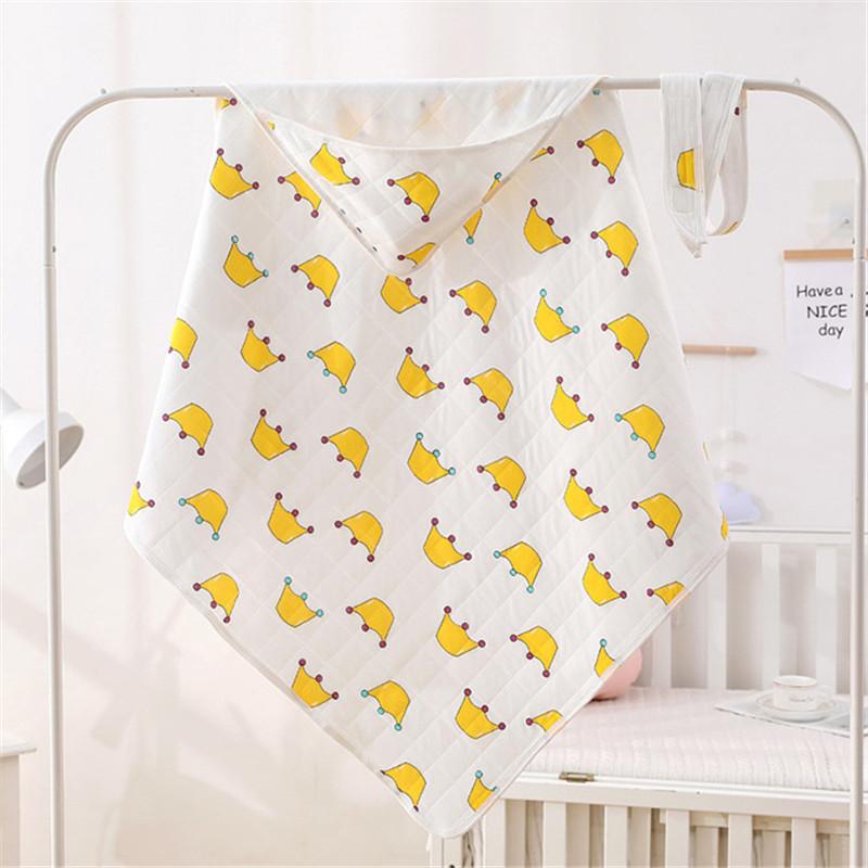 

Blankets & Swaddling Born Boys Girls Blanket Cotton Soft Baby Bath Towel Bag Sleeping Bedding Set 85 * 85CM, Apple