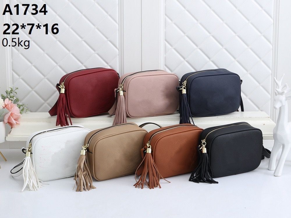 

Top Quality Handbags Wallet Handbag Women Bags Crossbody Soho Bag Disco Shoulder Wallets Fringed Messenger Purse 22cm