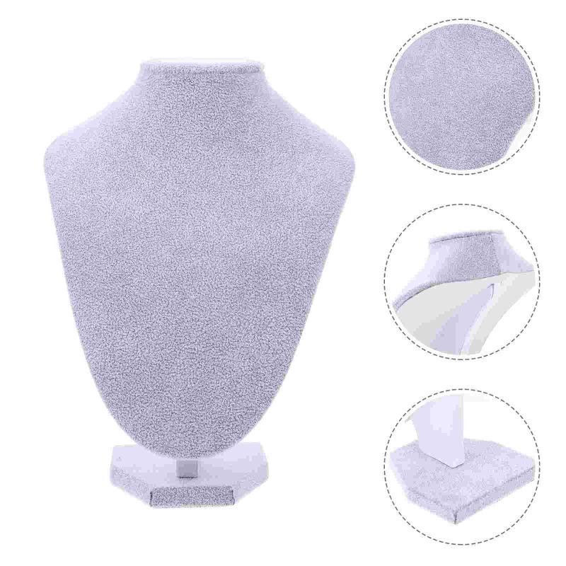 

Jewelry Pouches, Bags 1Pc Bust Stand Necklace Display Practical Rack