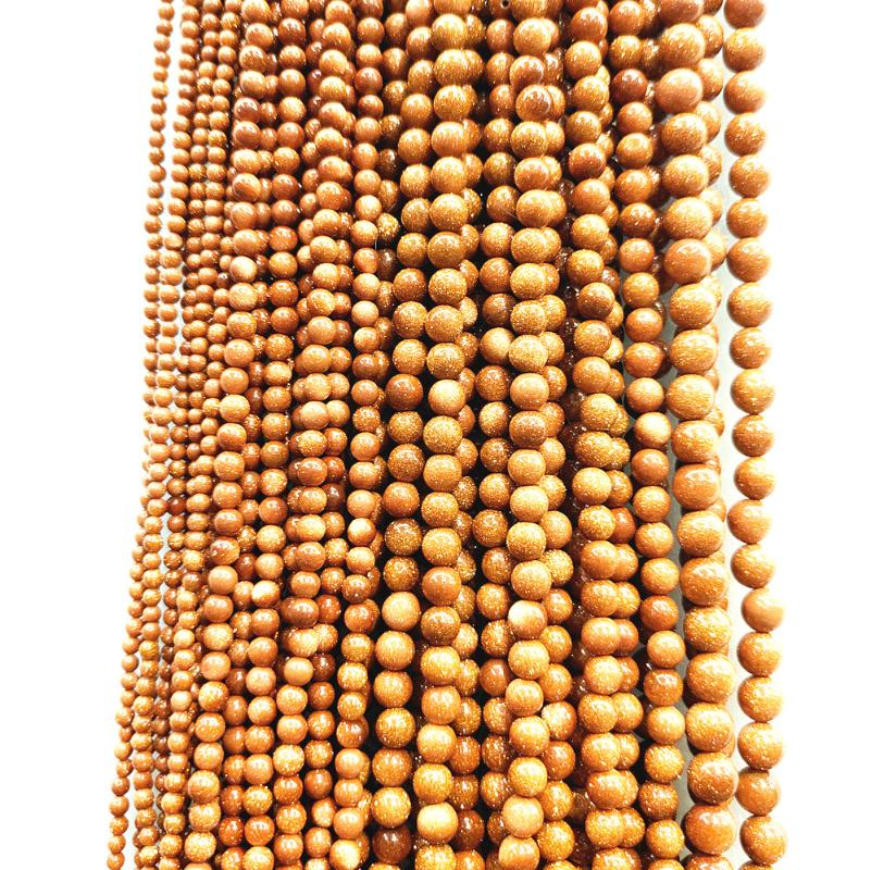 

Other Natural Golden Sandstone Scattered Beads Semi-precious Beads4-12m Jewelry Necklace DIY Bracelet Accessories39cm