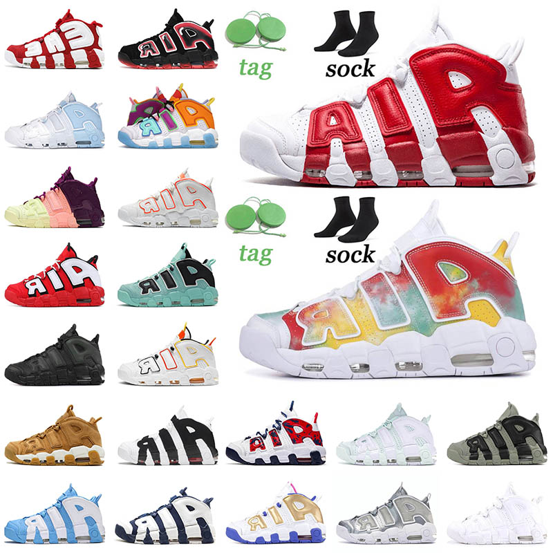 

University Blue UNC Basketball Shoes Scottie Pippen Gym Red UK Chrome Midnight Navy Rosewell Raygun Air More Uptempo Womens Fashion Sneakers Mens Sports Trainers, A42 lucky charms 36-45