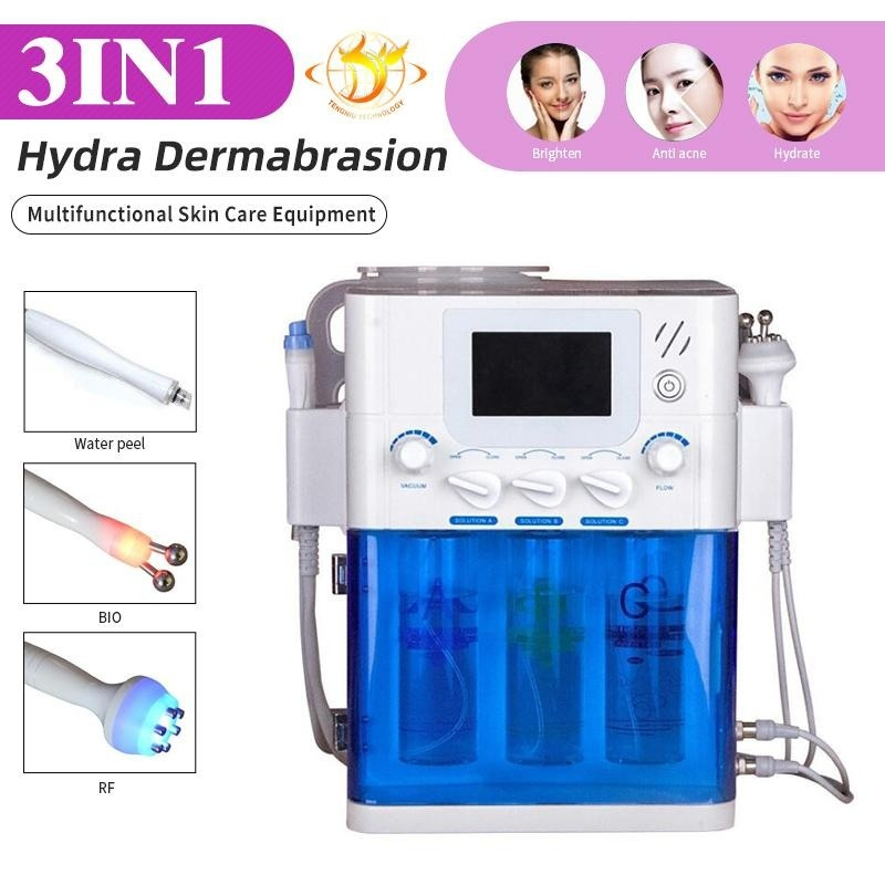 

3 In 1 Diamond Microdermabrasion HydroFacial Hydro Oxygen Facial Machines Water Peeling Dermabrasion Spa Skin Care Beauty Equipment