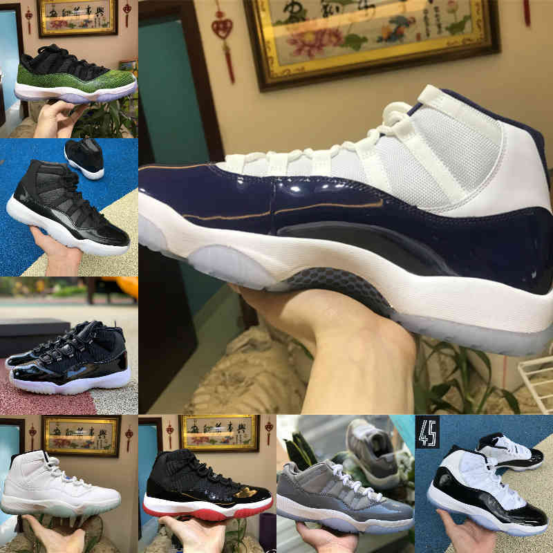 

2021 Jubilee Pantone Bred High 11 11s Basketball Shoes Legend Blue 25th Anniversary Space Jam Gamma Blue Easter COOL GREY Low Columbia White Red Sneakers F20, M3029