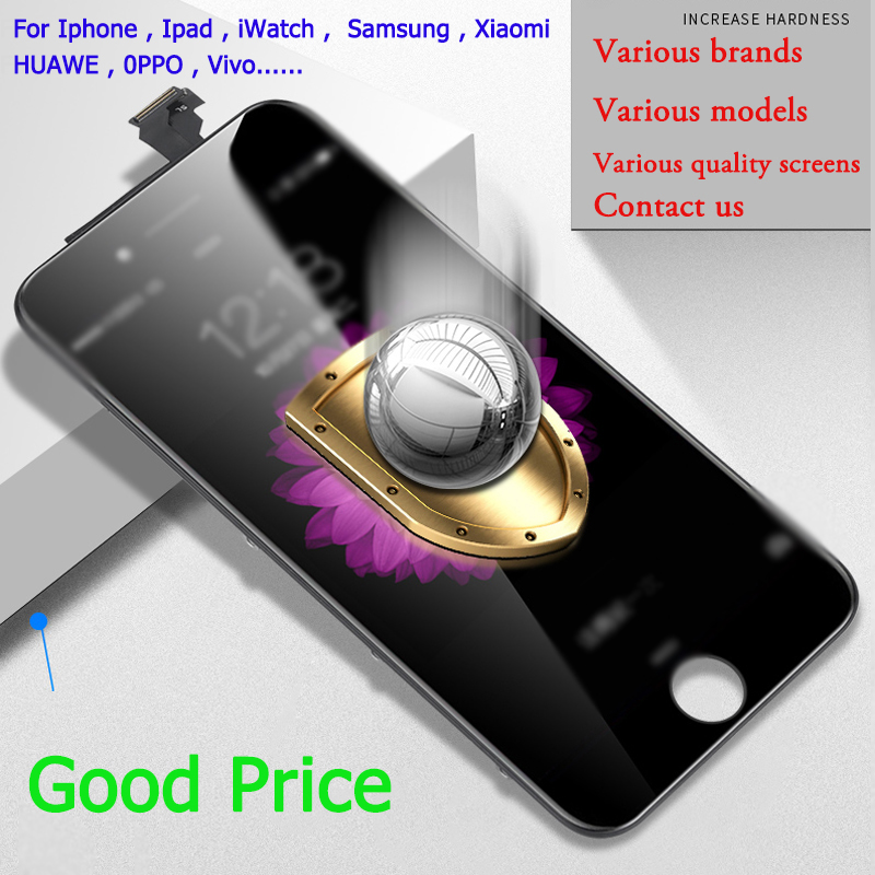 

Various Brands Panels, LCD Display High Brightness Pass Sunglasses Test Touch Digitizer Complete Screen Full Assembly Replacement for iPhone