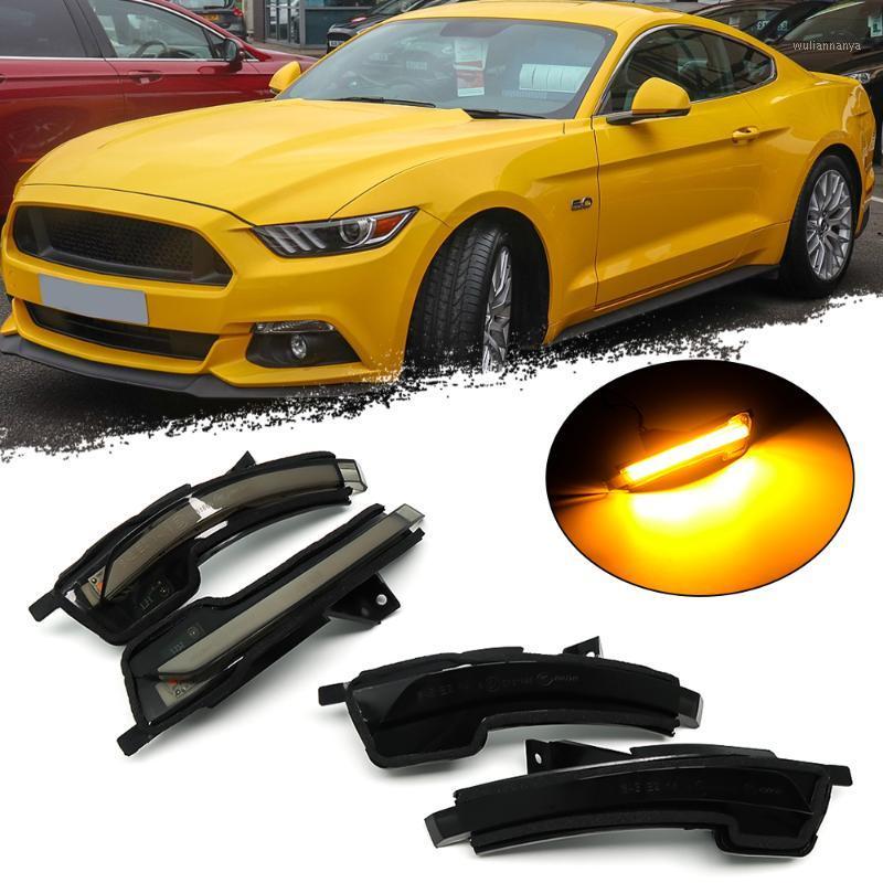 

Emergency Lights For Mustang S550 2022-2022 LHD Car LED Dynamic Turn Signal Light Blinker Indicator Sequential Side Mirror Lamp Trim