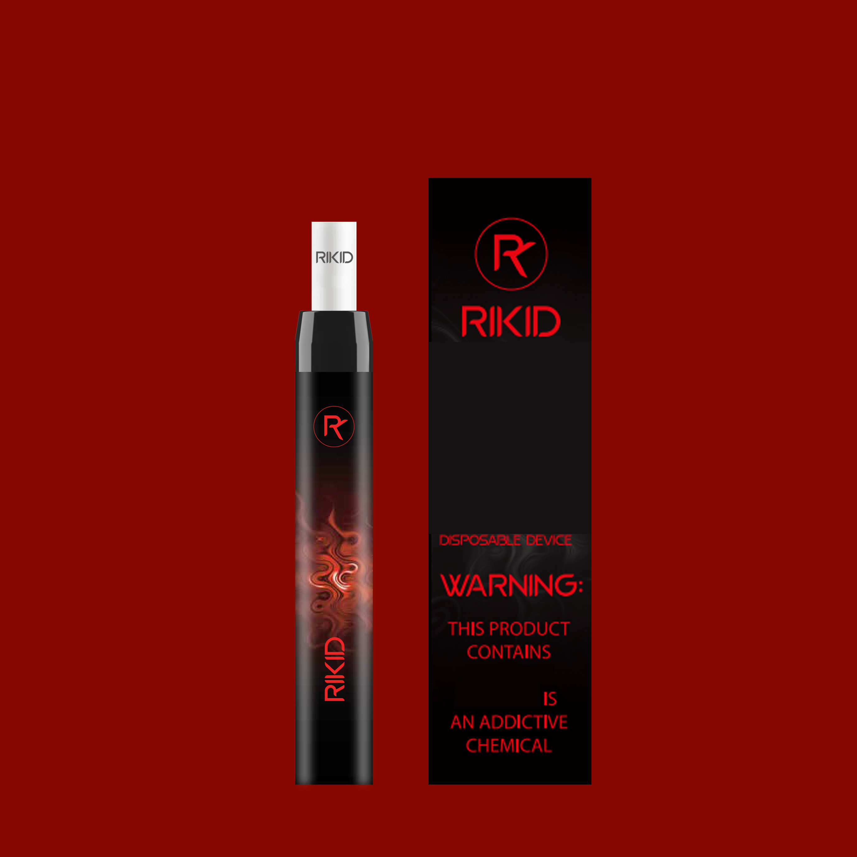 

E-cigarette PUFF BARÂ RIKID disposable vape pen 600puffs taste Portable Vaporizer Electronic cigarette Pods Stick 12 option 500mah battery 3 ml