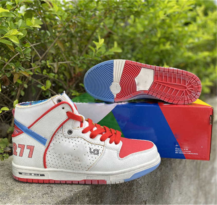 

2021 Authentic Ishod Wair x Magnus Walker Dunk Sb Women Men Athletic Shoes Skateboard Sports Sneakers DH7683-100 With Box