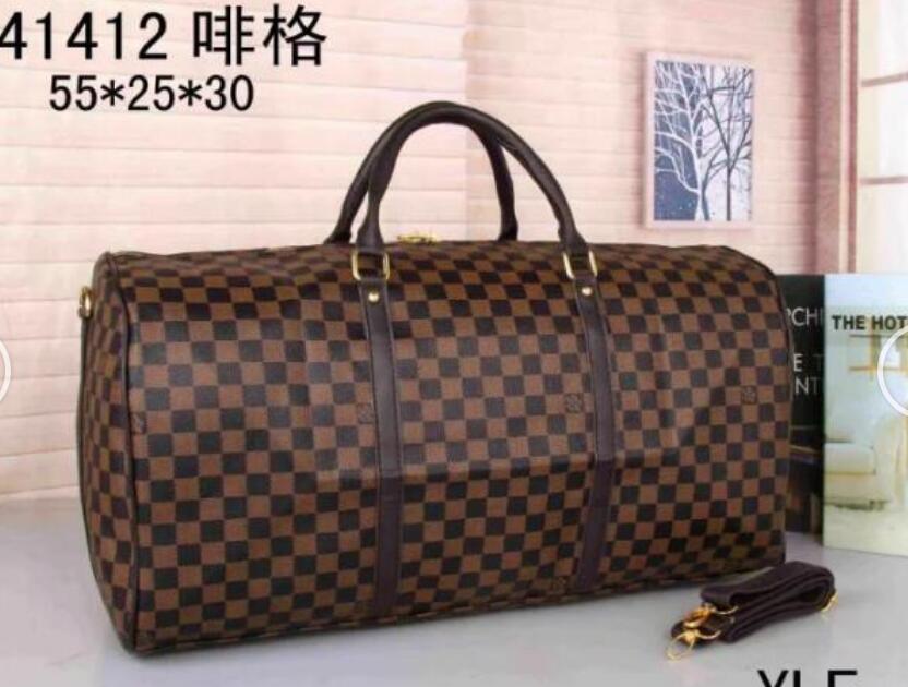 

2021Fashion canvas bag men's and women's travel large-capacity holder, carry luggage bag with serial number lock at night 007