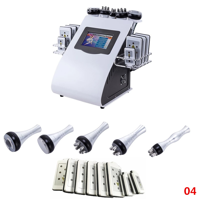 

6 in1 ultrasonic cavitation machine skin lifting lipo laser 40Ktightening for stomach Body Slimminganti-cellulite