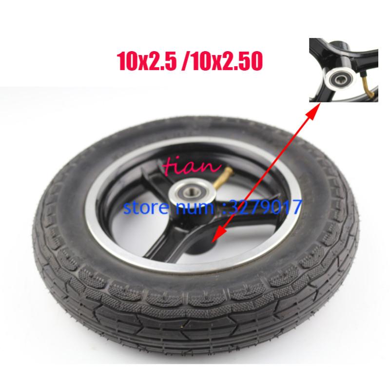 

Motorcycle Wheels & Tires Electric Scooter Wheel Rim 8/10 Inch Hub Alumnium Alloy Frame For 10x2.125 10x2.50 Tire