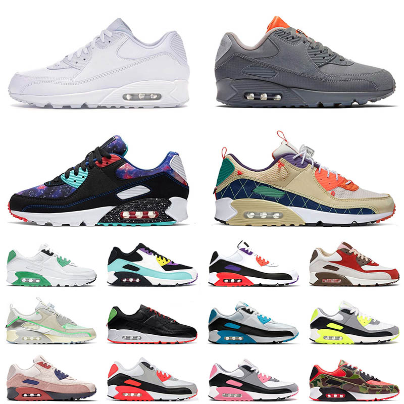 

2021 Arrival Sneakers Shoes 90s Mens Women Running Shoe Sports Cushions Triple White Trail Team Gold Supernova Worldwide Laser Blue Designer