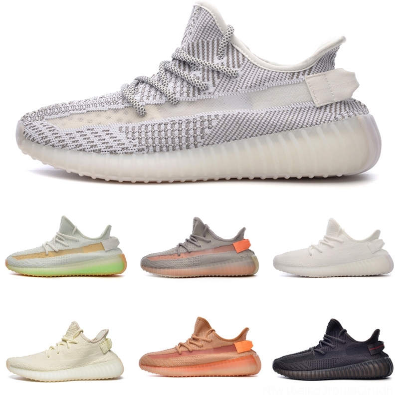 il5tY Withsocks yecheil sneaker Running Shoes 350 KanyeWest men womenvacloud white black static full reflective green synth-image-699592623