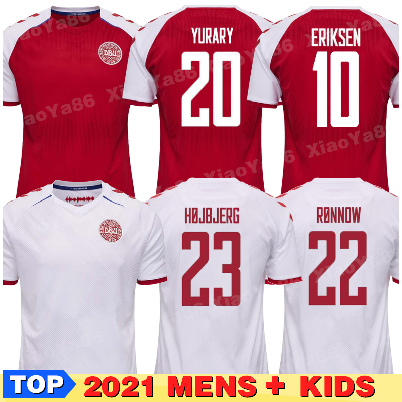 

euro 20 21 cup Denmark Soccer Jersey ERIKSEN 2021 SCHMEICHEL KJAER CHRISTENSEN SKOV DELANEY BRAITHWAITE DBU HOME AWAY third 3rd DALSGAARD LO, Black;yellow