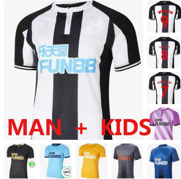 

21 22 NUFC soccer jersey WILSON UNITED JOELINTON 2021 2022 ALMIRON MAXIMIN SHELVEY ALMIRÃN LEWIS RITCHIE GAYLE LASCELLES football shirt men kids kit, Black;yellow