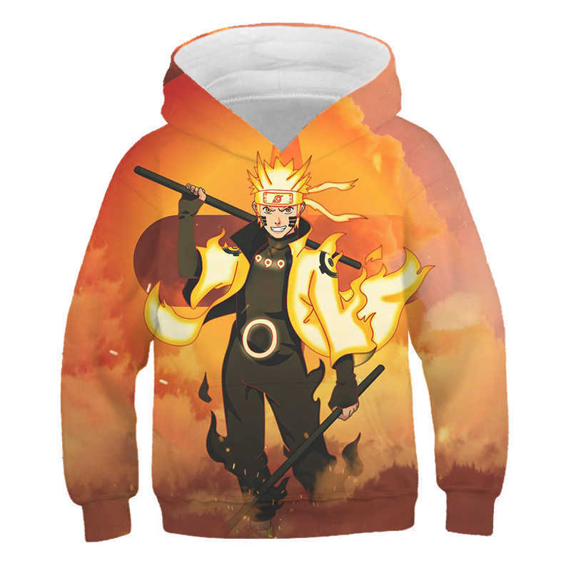 

New Children Costume Movie Narutos Anime Spring Boy Hoodie Kids Clothes Funny Hoodies for Teen Girls 3-14Y Baby Boys Sweatshirt G0917, Cw-463