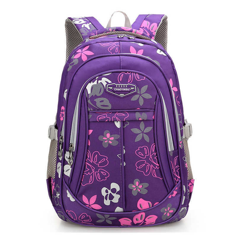 

children school bags orthopedic schoolbags princbackpack kids school bags for girls primary school backpack mochila infantil X0529, Pink small