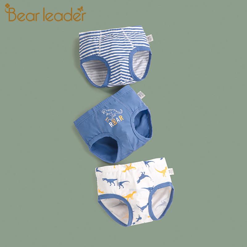 

Bear Leader Baby Boys Cartoon Dinosaurs Print Panties Fashion Teenagers Boy Cool Underwears Children Cute Clothing For 3-8Y, Camo