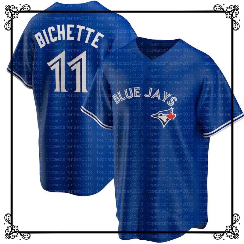 

Toronto Blue Jays Vladimir Guerrero Jr. Bo Bichette George Springer Jersey Cavan Biggio Joe Carter Nate Pearson Roberto 2020, Blue;black