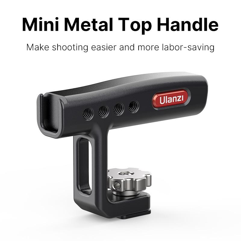 

Ulanzi Mini NATO Top Handle DSLR Cold Shoe For Light Weight Camera LED Magic Arm Lighting & Studio Accessories