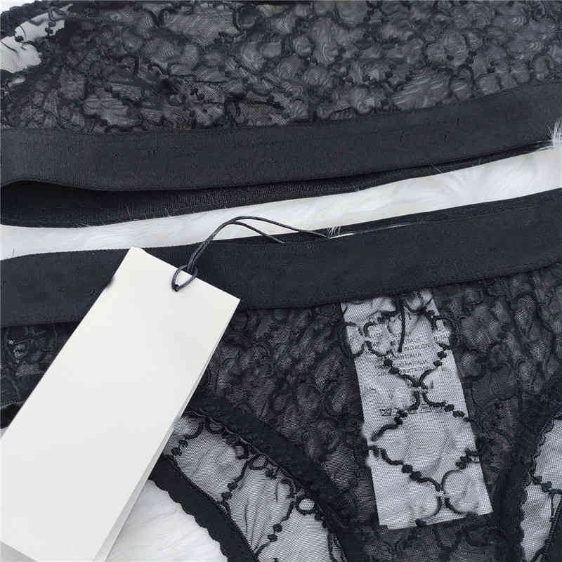 

Women' Swimwear Lace Women Sexy Bra Sets INS Fashion Letter Jacquard Lady Lingeries Birthday Gift for Female Brand Underwear 2UHQ, 2# packaging bag