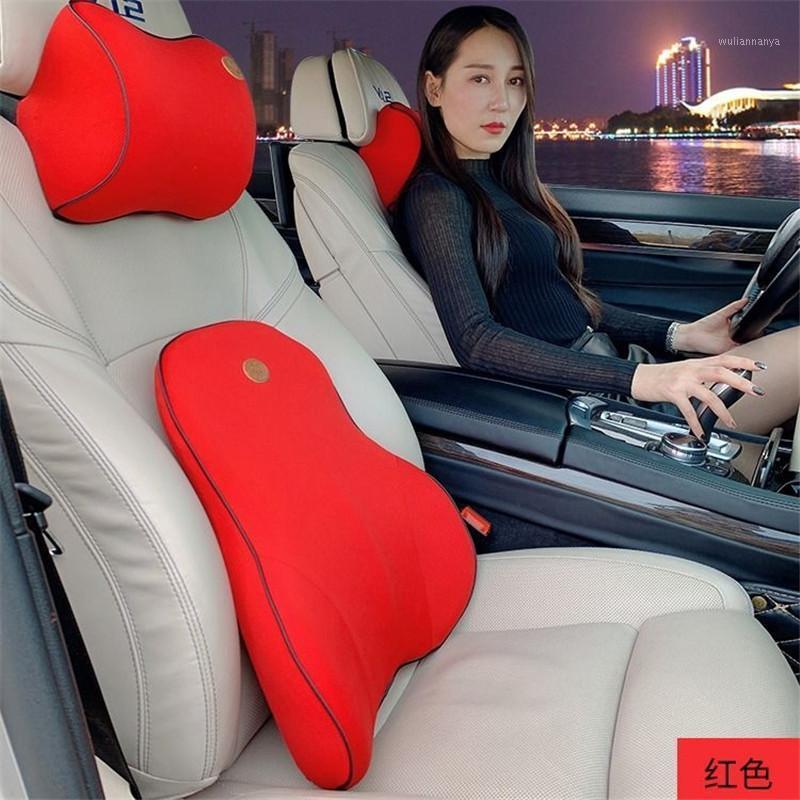 

Seat Cushions Car Head Pillow Neck Supporter Headrest Backrest Cushion Space Memory Rest Protection For All Vehicles