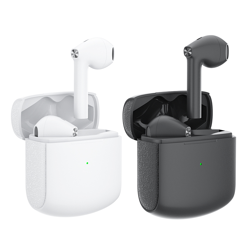 

Latest Wireless Earbuds 2021 TWS True Stereo Mini Bluetooth Earphones Quality IPX-4 Waterproof Airbuds Headset with Retail Packaging J80, Black